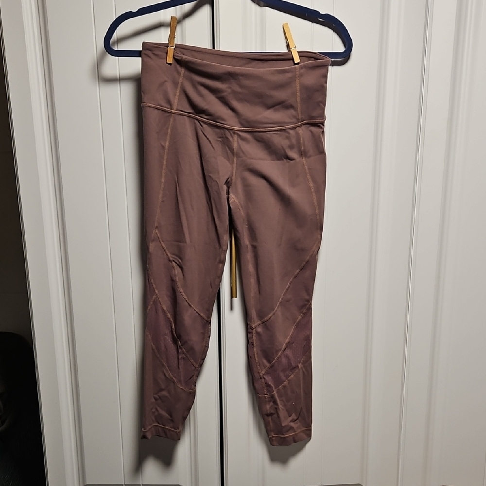Athleta Taupe Leggings